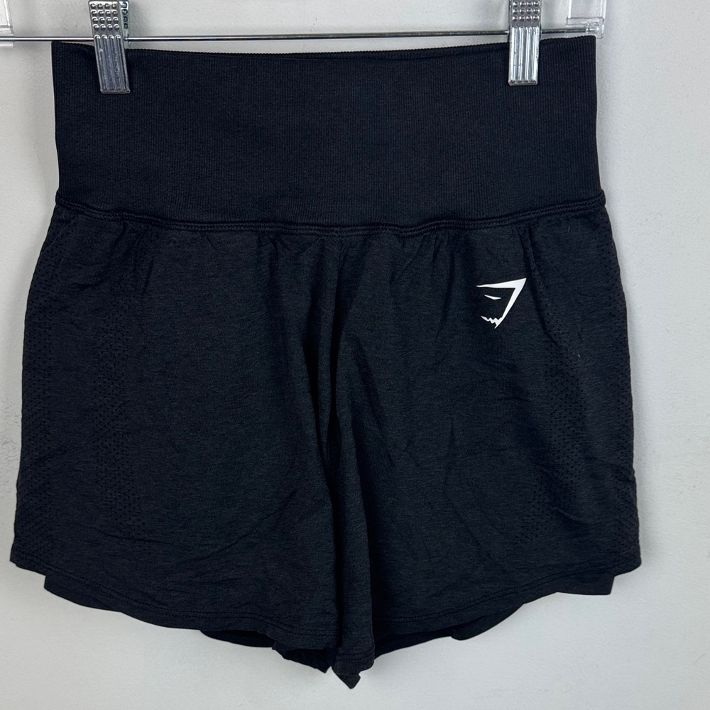 Black GymShark Athletic Shorts